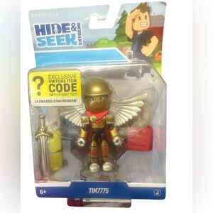 ROBL0X DevSeries Hide & Seek Extreme: TIM7775 Toy Figure w/Virtual Item Code NEW